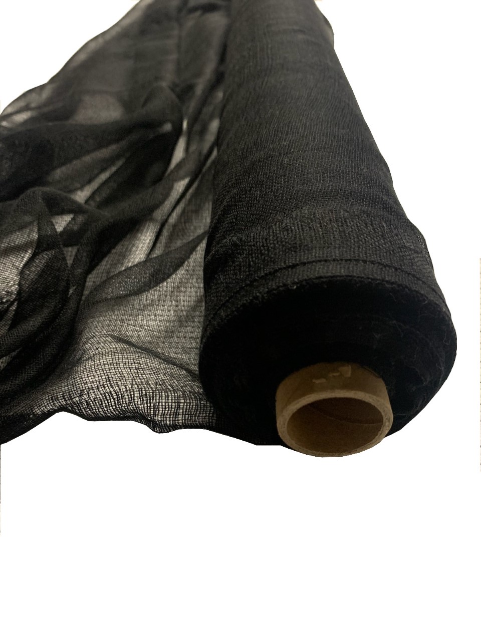 36" Black Cheesecloth 100 Foot Roll - 100% Cotton