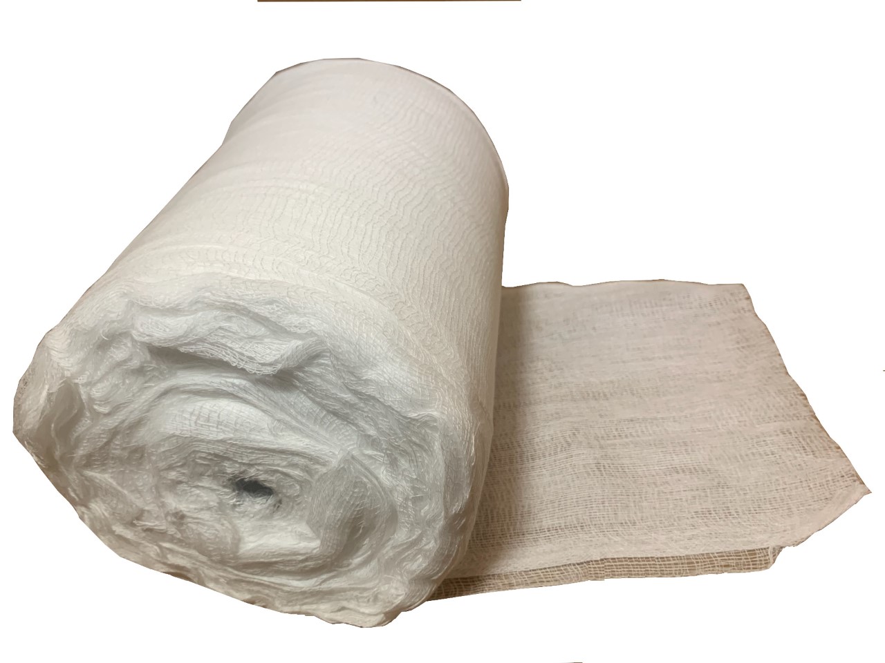 Grade 10 White Cheesecloth 85 Yard Roll - Peel Off Pieces - Click Image to Close